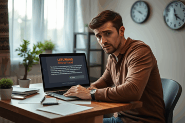 Pinigai greitai pervedami į sąskaitą internetu, saugaus prisijungimo ekranas.