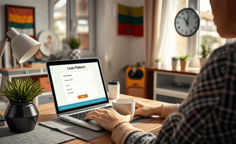 Internetu greitai gaunamas patvirtinimas paskolai