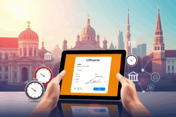 Dokumentas su elektroniniu parašu asmeninei paskolai