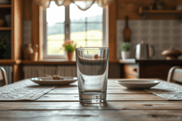 Tuščias kambarys su minimaliais daiktais