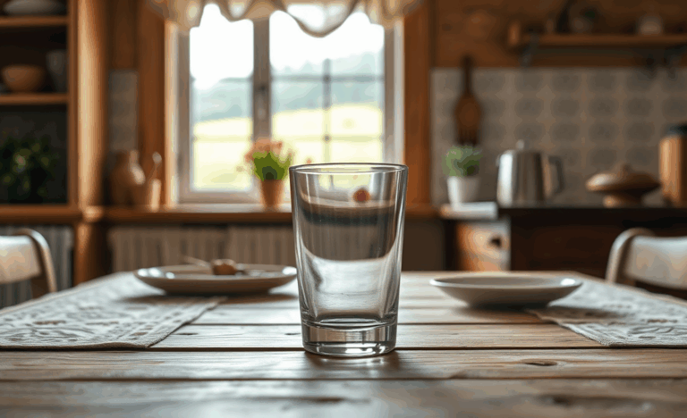 Tuščias kambarys su minimaliais daiktais