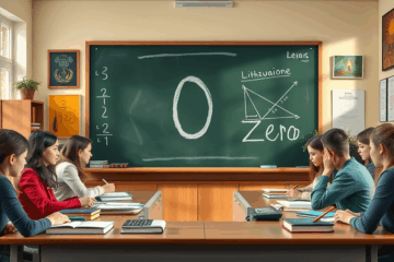 Vizualinis atvaizdas, perteikiantis skaitmens nulio filosofinę reikšmę.