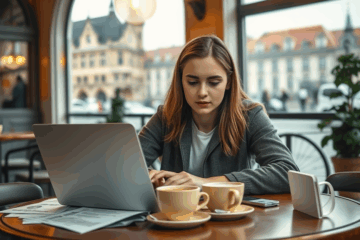 Žmogus užpildantis kredito paraišką be banko istorijos patikros.