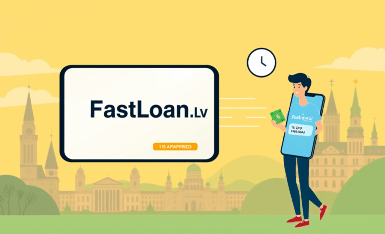 Paraiškos pateikimas greitai paskolai gauti per FastLoan.lv platformą