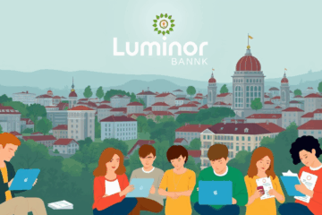 Luminor Bank, paskolos internetu procesas, patogus ir greitas būsto finansavimas.