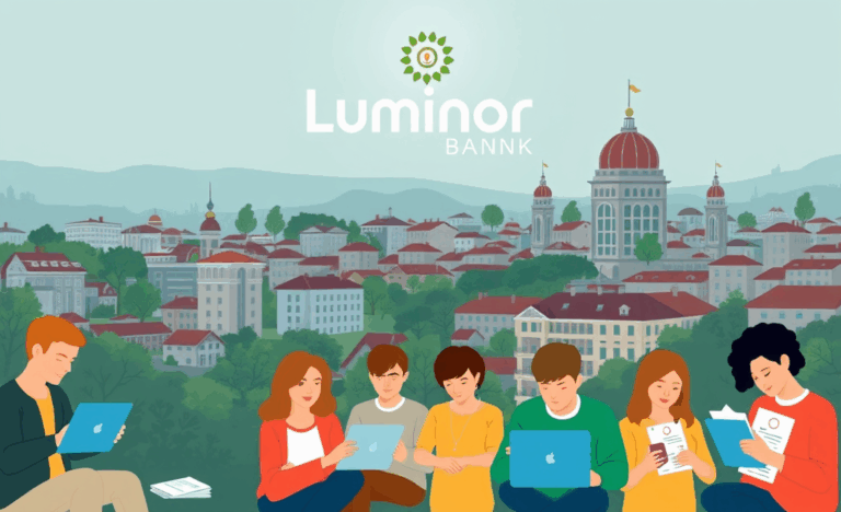 Luminor Bank, paskolos internetu procesas, patogus ir greitas būsto finansavimas.