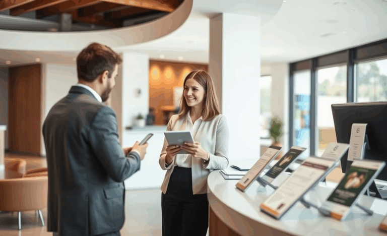 Industra Banko logotipas su kredito gautomis galimybėmis